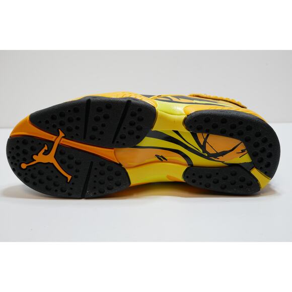 NEW NIKE AIR JORDAN 8 RETRO TAXI BLACK YELLOW CI1236 007 WOMENS SIZE - 8 - Picture 14 of 16